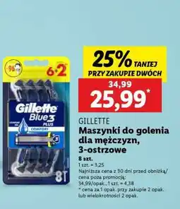 Lidl GILLETTE Maszynki do golenia dla mężczyzn, 3-ostrzowe oferta