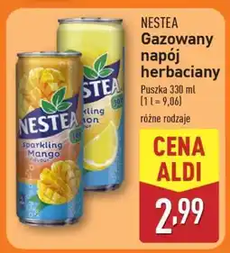 ALDI NESTEA Gazowany napój herbaciany oferta