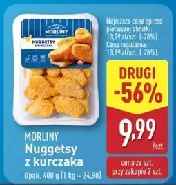 ALDI MORLINY Nuggetsy z kurczaka oferta