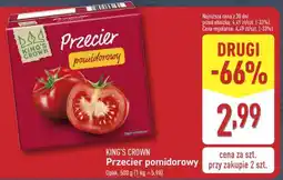 ALDI KING’S CROWN Przecier pomidorowy oferta