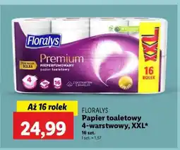 Lidl Florays Papier toaletowy 4-warstwowy, XXL oferta