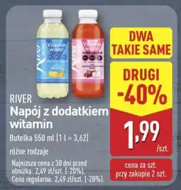 ALDI RIVER Napój z dodatkiem witamin oferta