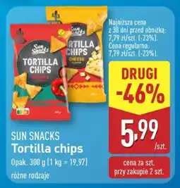 ALDI SUN SNACKS Tortilla chips oferta