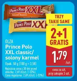 ALDI Prince Polo XXL Classic/solony karmel oferta