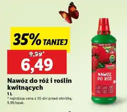 Lidl Nawóz do róż i roślin kwitnących oferta