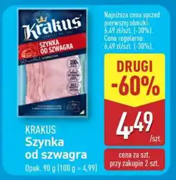 ALDI KRAKUS Szynka od Szwagra oferta