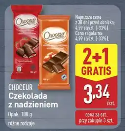 ALDI CHOCEUR Czekolada z nadzieniem oferta