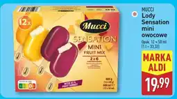 ALDI MUCCI Lody Sensation mini owocowe oferta