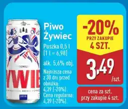 ALDI Piwo Żywiec oferta