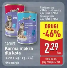 ALDI Cachet Karma mokra dla kota oferta