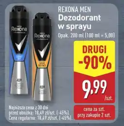 ALDI REXONA MEN Dezodorant w sprayu oferta