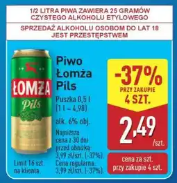 ALDI PIWO ŁOMŻA PILS oferta