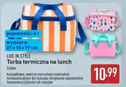 ALDI LIVE IN STYLE Torba termiczna na lunch oferta