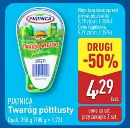 ALDI PIĄTNICA Twaróg półtłusty oferta