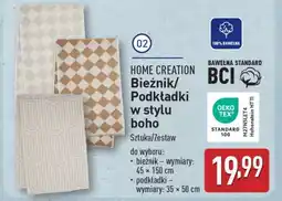 ALDI HOME CREATION Bieżnik/Podkładki w stylu boho oferta