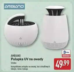 ALDI AMBIANO Pułapka UV na owady oferta