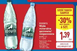 ALDI RODOWITA Woda mineralna gazowana/niegazowana oferta