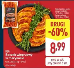 ALDI BBQ Boczek wieprzowy w marynacie oferta