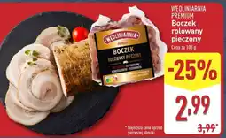 ALDI Boczek rolowany pieczony oferta