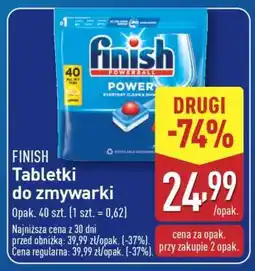 ALDI FINISH Tabletki do zmywarki oferta