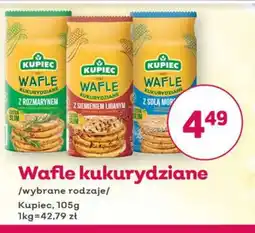 Bliski Wafle kukurydziane Kupiec oferta