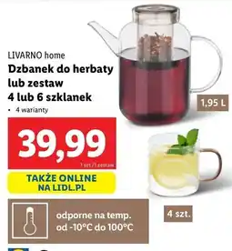 Lidl Szklanki Livarno Home oferta