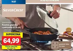 Lidl Patelnia aluminiowa 28 cm Silvercrest oferta
