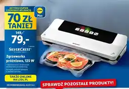 Lidl Zgrzewarka do pakowania próżniowego 125 w Silvercrest oferta