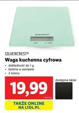 Lidl Waga kuchenna cyfrowa Silvercrest oferta