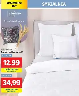 Lidl Poduszka hydrocool 70 x 80 cm Livarno Home oferta