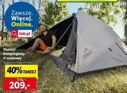 Lidl Namiot kempingowy 4-osobowy Crivit oferta