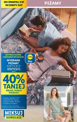 Lidl Piżama męska m-xxl Esmara oferta