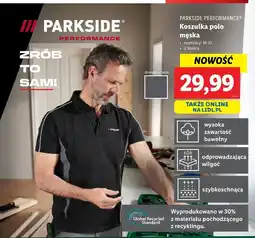 Lidl Koszulka polo męska m-xl Parkside oferta