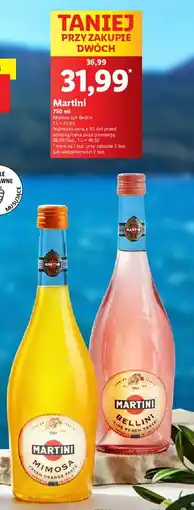 Lidl Wino mimosa Martini oferta