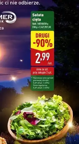 ALDI Sałata cięta Świeże Jesz oferta