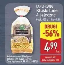 ALDI Makaron kluski lane Landfreude oferta