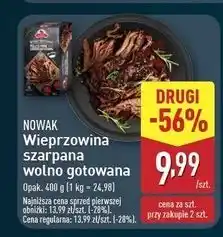 ALDI Wieprzowina do szarpania wolno gotowana Nowak oferta