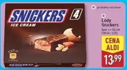 ALDI Baton lodowy Snickers oferta