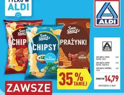 ALDI Chipsy paprykowe Sun Snacks oferta