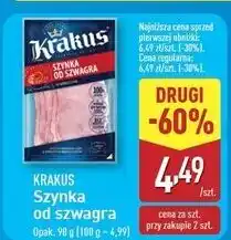 ALDI Szynka od szwagra Krakus Animex oferta
