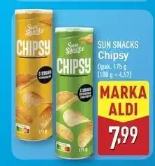 ALDI Chipsy pomidorowe Sun Snacks oferta