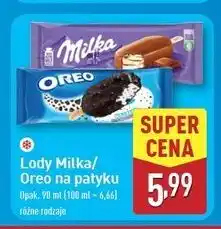 ALDI Lody z kawałkami ciastek Oreo Ice Cream oferta