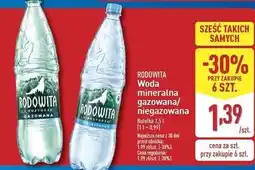 ALDI Woda gazowana Rodowita Z Roztocza oferta