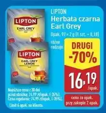 ALDI Herbata Lipton Earl Grey Lemon oferta