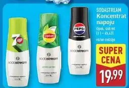 ALDI Syrop lipton lemon Sodastream oferta