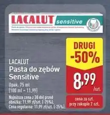 ALDI Pasta do zębów Lacalut Sensitive oferta