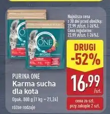 ALDI Karma dla kota sterilcat wołowina i pszenica Purina One oferta