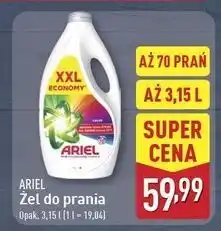 ALDI Żel do prania color Ariel oferta