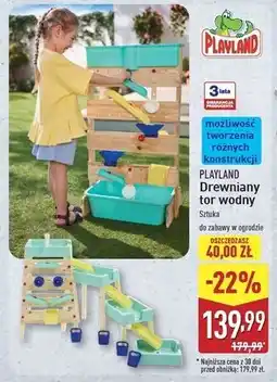 ALDI Drewniany tor wodny Playland oferta