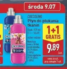 ALDI Płyn do płukania passion flower & bergamot Coccolino Perfume Care oferta